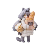 Decorated Life Collection PVC Statue Tea Time Cats - Cat Town Bakery Staff & Customer Set 12 cm - The Happy Toy Store