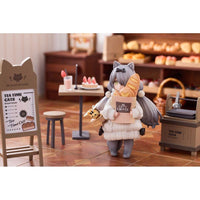 Decorated Life Collection PVC Statue Tea Time Cats - Cat Town Bakery Staff & Customer Set 12 cm - The Happy Toy Store