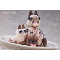 Decorated Life Collection PVC Statue Tea Time Cats x Siamese Cat Azuki - san Friendship Collaboration Exclusive Set 18 cm - The Happy Toy Store