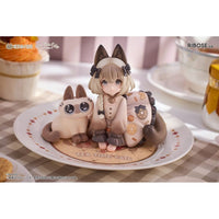 Decorated Life Collection PVC Statue Tea Time Cats x Siamese Cat Azuki - san Friendship Collaboration Exclusive Set 18 cm - The Happy Toy Store