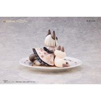 Decorated Life Collection PVC Statue Tea Time Cats x Siamese Cat Azuki - san Friendship Collaboration Exclusive Set 18 cm - The Happy Toy Store