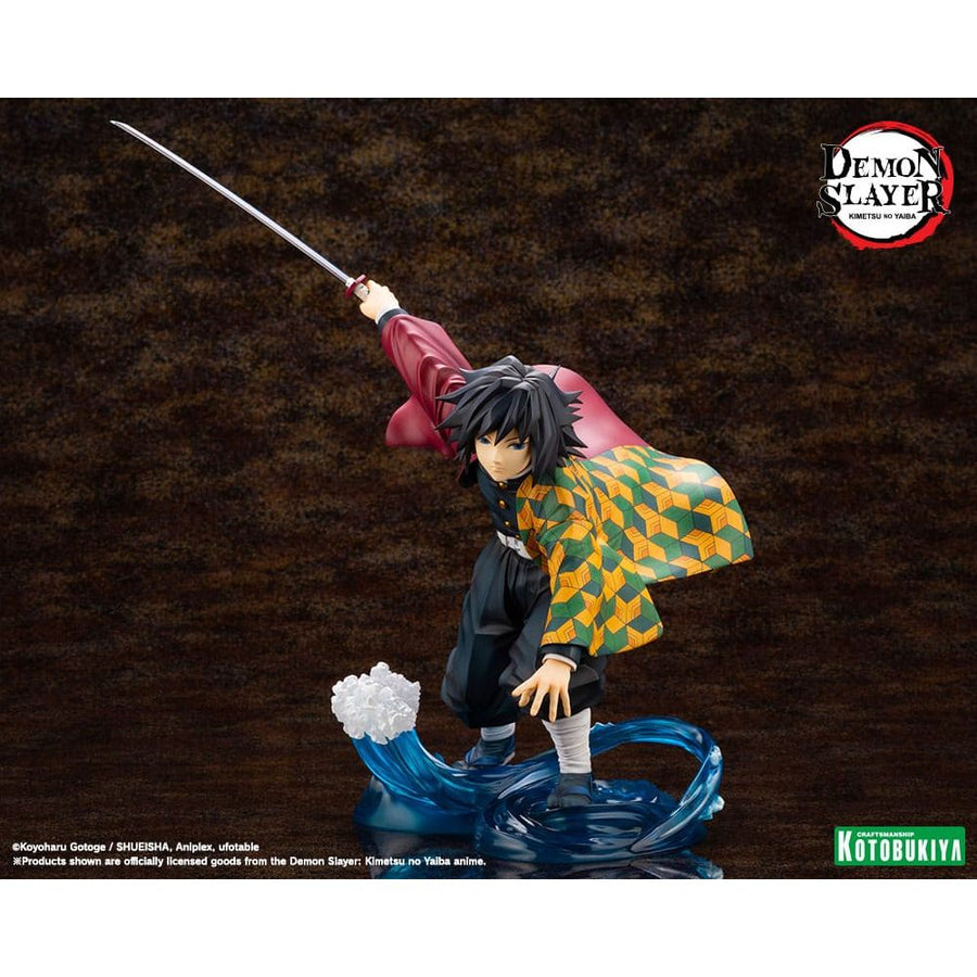 Demon Slayer: Kimetsu no Yaiba ARTFXJ Statue 1/8 Giyu Tomioka 21 cm - The Happy Toy Store