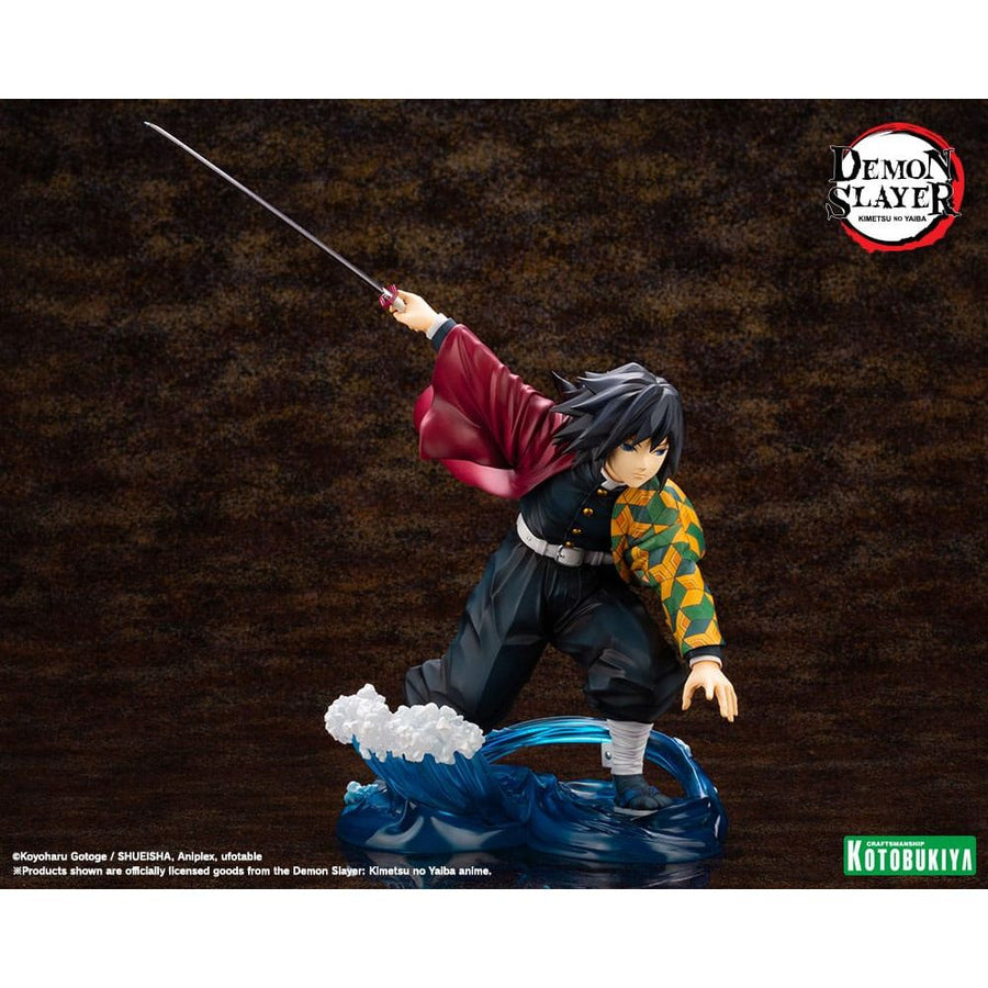 Demon Slayer: Kimetsu no Yaiba ARTFXJ Statue 1/8 Giyu Tomioka 21 cm - The Happy Toy Store