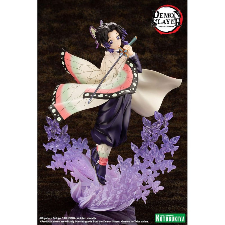 Demon Slayer: Kimetsu no Yaiba ARTFXJ Statue 1/8 Shinobu Kocho 25 cm - The Happy Toy Store