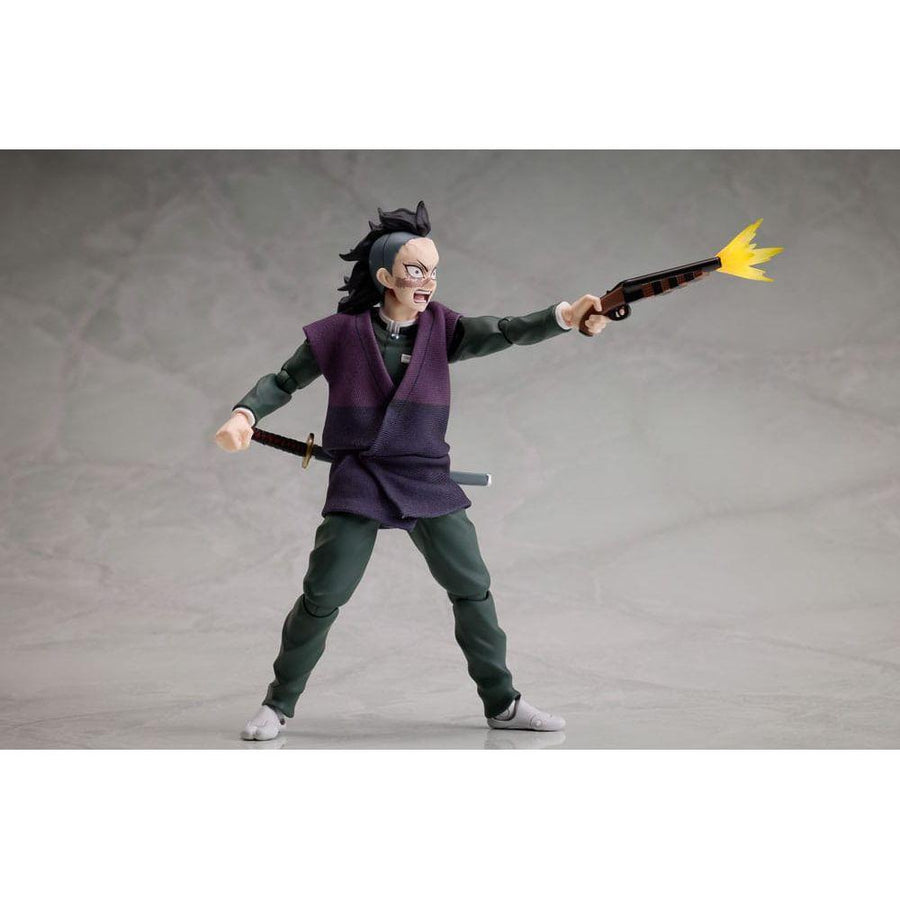 Demon Slayer: Kimetsu no Yaiba BUZZmod Action Figure 1/12 Genya Shinazugawa 15 cm - The Happy Toy Store