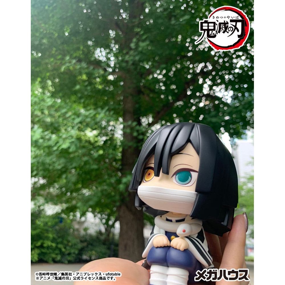 Demon Slayer Kimetsu no Yaiba Look Up PVC Statue Iguro Obanai 11 cm - The Happy Toy Store