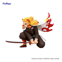 Demon Slayer: Kimetsu no Yaiba Noodle Stopper PVC Statue Rengoku Kyojuro Battle Ver. 10 cm - The Happy Toy Store