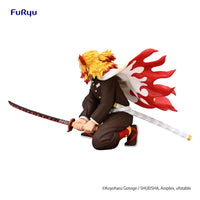 Demon Slayer: Kimetsu no Yaiba Noodle Stopper PVC Statue Rengoku Kyojuro Battle Ver. 10 cm - The Happy Toy Store
