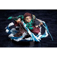 Demon Slayer: Kimetsu no Yaiba PVC Statue Tanjiro & Giyuu 13 cm - The Happy Toy Store