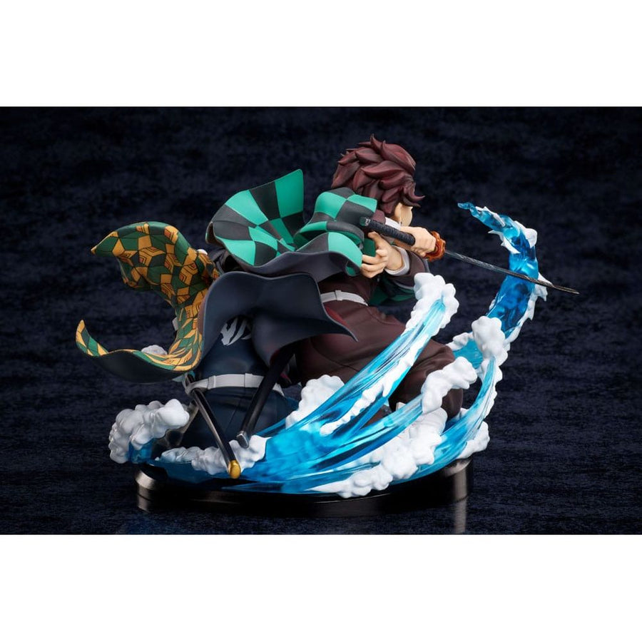 Demon Slayer: Kimetsu no Yaiba PVC Statue Tanjiro & Giyuu 13 cm - The Happy Toy Store