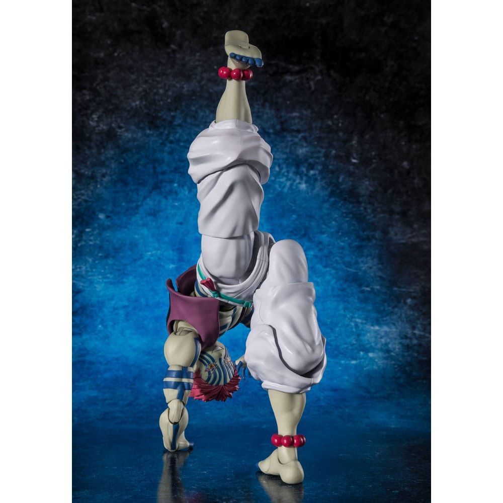 Demon Slayer: Kimetsu no Yaiba S.H.Figuarts Action Figure Akaza 15 cm - The Happy Toy Store