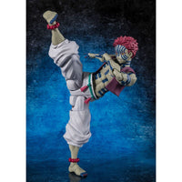 Demon Slayer: Kimetsu no Yaiba S.H.Figuarts Action Figure Akaza 15 cm - The Happy Toy Store