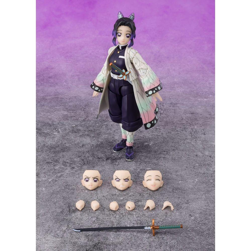 Demon Slayer: Kimetsu no Yaiba S.H.Figuarts Action Figure Shinobu Kocho 13 cm - The Happy Toy Store
