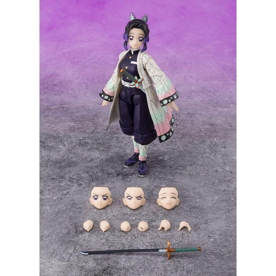 Demon Slayer: Kimetsu no Yaiba S.H.Figuarts Action Figure Shinobu Kocho 13 cm - The Happy Toy Store