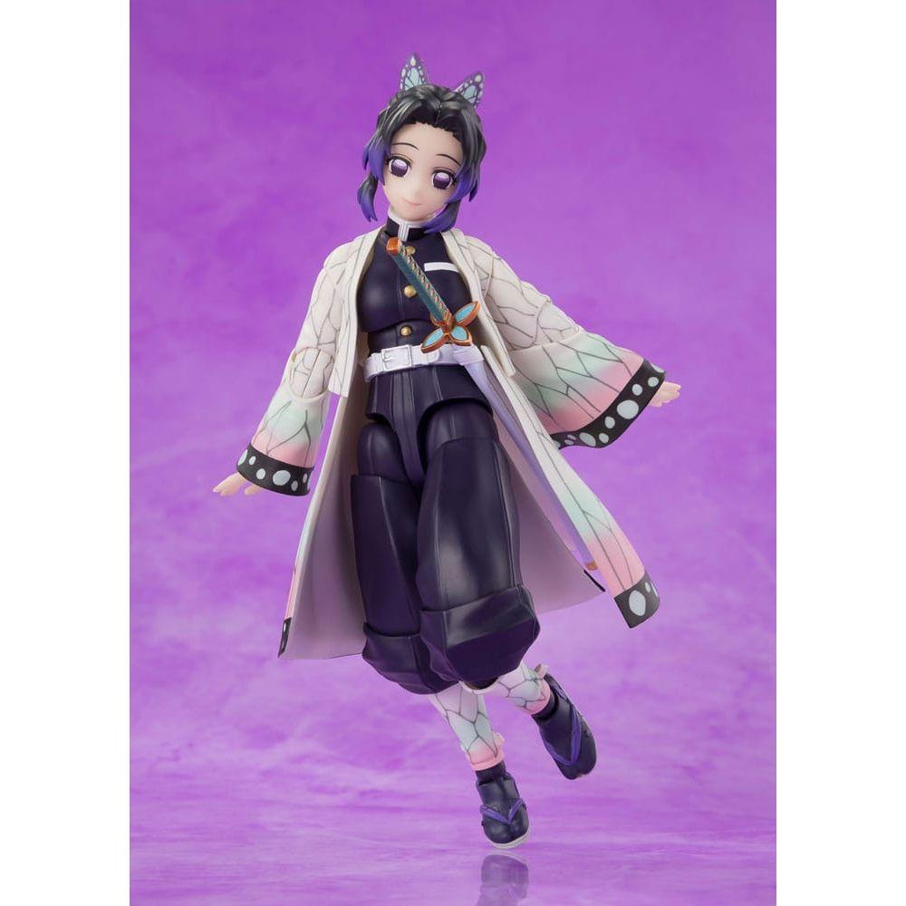 Demon Slayer: Kimetsu no Yaiba S.H.Figuarts Action Figure Shinobu Kocho 13 cm - The Happy Toy Store