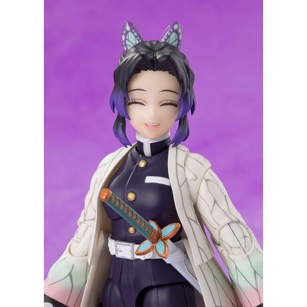 Demon Slayer: Kimetsu no Yaiba S.H.Figuarts Action Figure Shinobu Kocho 13 cm - The Happy Toy Store