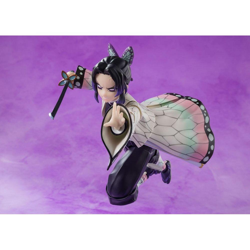 Demon Slayer: Kimetsu no Yaiba S.H.Figuarts Action Figure Shinobu Kocho 13 cm - The Happy Toy Store