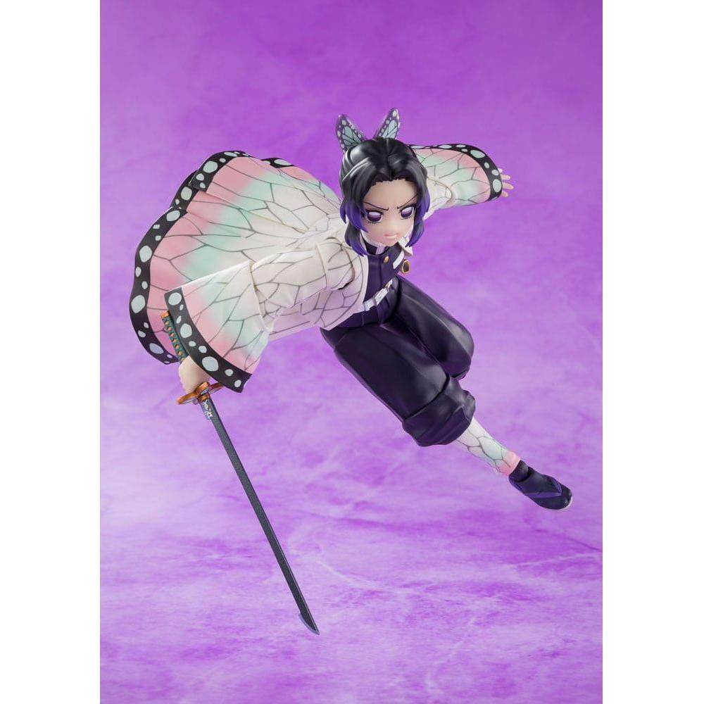Demon Slayer: Kimetsu no Yaiba S.H.Figuarts Action Figure Shinobu Kocho 13 cm - The Happy Toy Store
