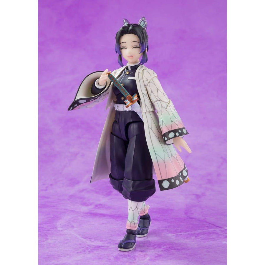 Demon Slayer: Kimetsu no Yaiba S.H.Figuarts Action Figure Shinobu Kocho 13 cm - The Happy Toy Store