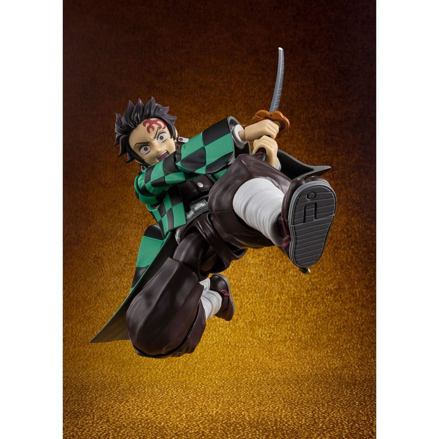 Demon Slayer: Kimetsu no Yaiba S.H.Figuarts Action Figure Tanjiro Kamado The Final Battle in the Infinity Castle 14 cm - The Happy Toy Store