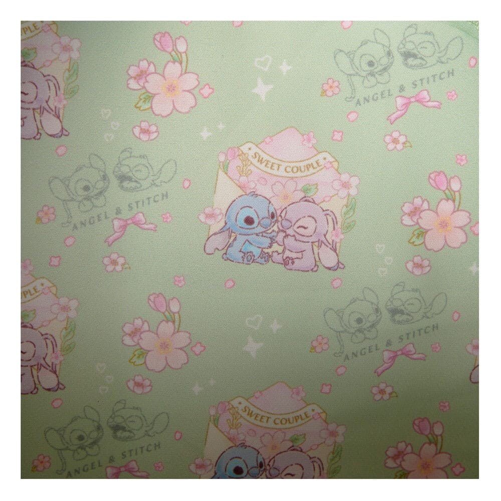 Disney by Loungefly Backpack Mini Cute Stitch Angel Cherry Blossom - The Happy Toy Store