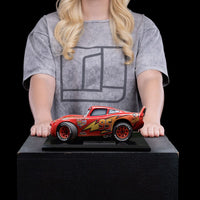 Disney Cars Art Scale Statue 1/10 Lightning Mcqueen 11 cm - The Happy Toy Store