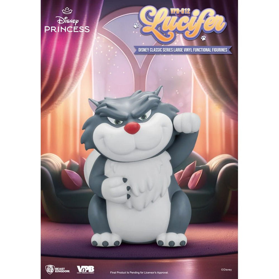 Disney Cinderella Piggy Vinyl Bank Lucifer 33 cm - The Happy Toy Store