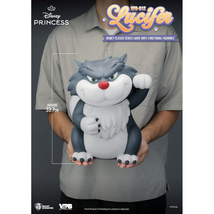 Disney Cinderella Piggy Vinyl Bank Lucifer 33 cm - The Happy Toy Store