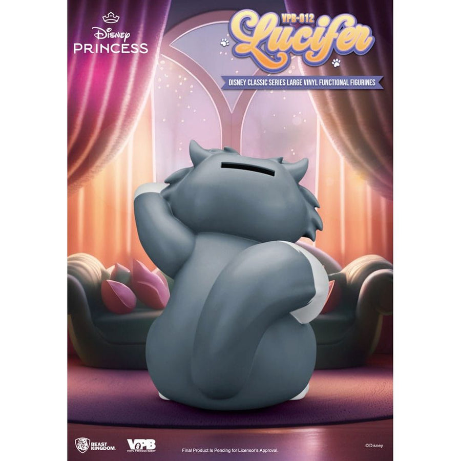 Disney Cinderella Piggy Vinyl Bank Lucifer 33 cm - The Happy Toy Store