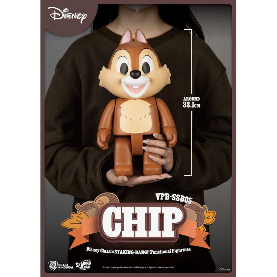 Disney: Classic Chip 'n' Dale Syaking Bang PVC Figure Chip 33 cm - The Happy Toy Store