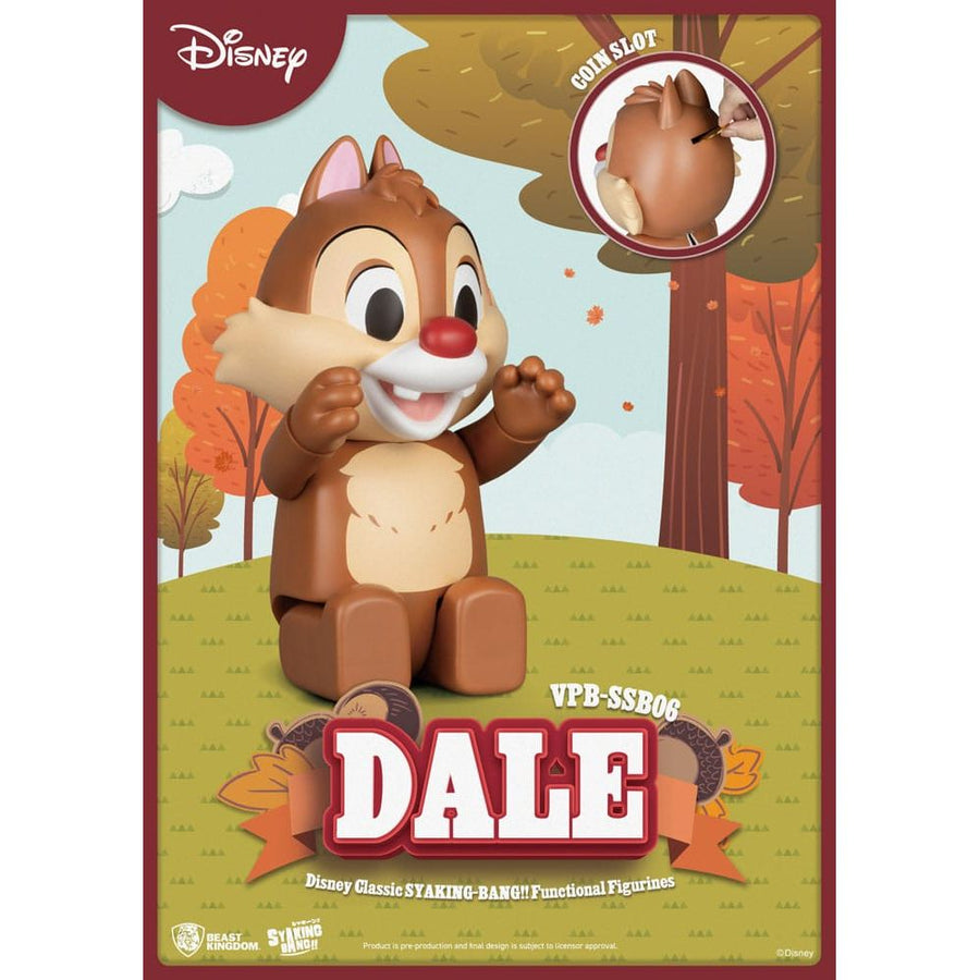 Disney: Classic Chip 'n' Dale Syaking Bang PVC Figure Dale 33 cm - The Happy Toy Store