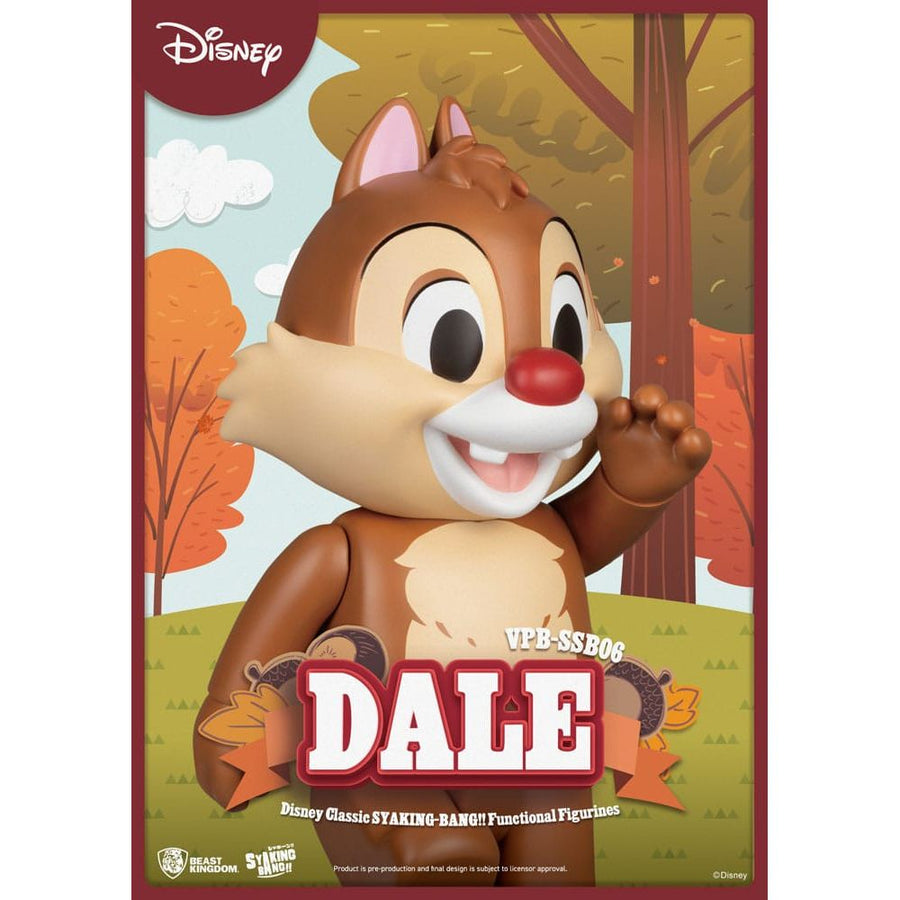 Disney: Classic Chip 'n' Dale Syaking Bang PVC Figure Dale 33 cm - The Happy Toy Store