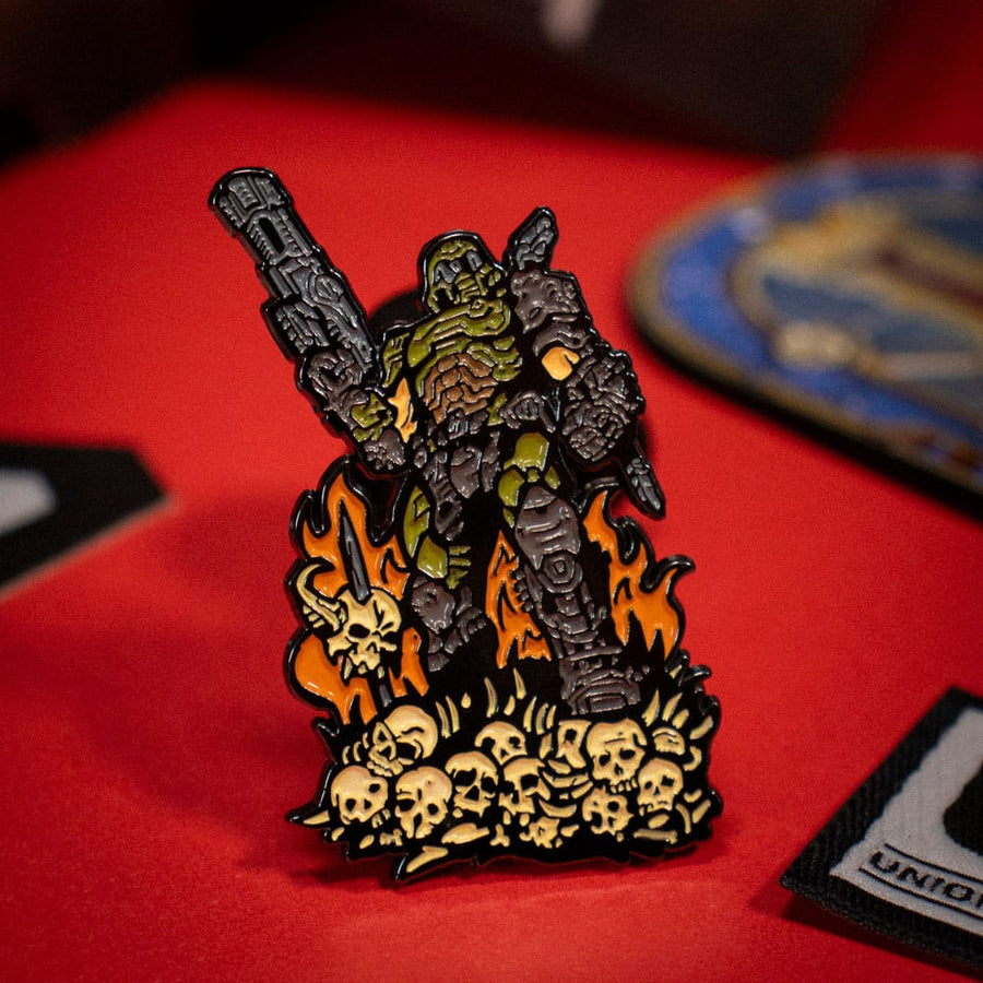 Doom Eternal Pin Badge Doom Guy Limited Edition - The Happy Toy Store