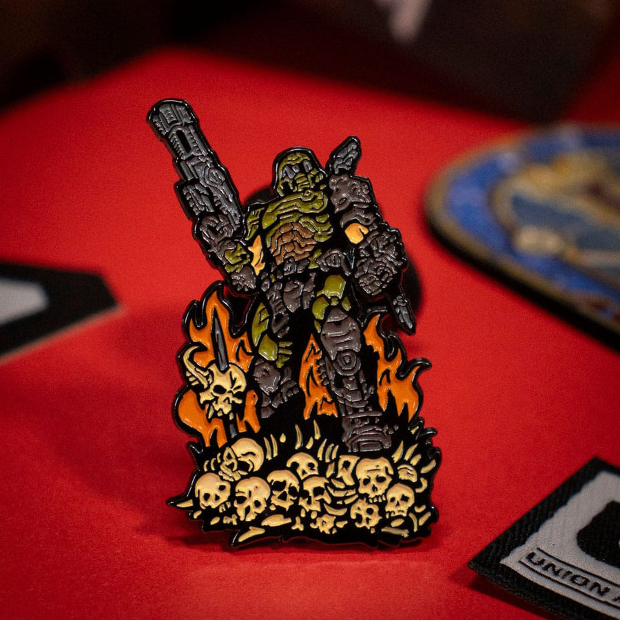 Doom Eternal Pin Badge Doom Guy Limited Edition - The Happy Toy Store