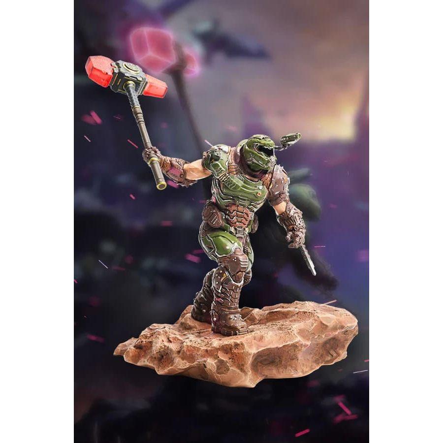 Doom Eternal Statue Doom Slayer 15 cm - The Happy Toy Store