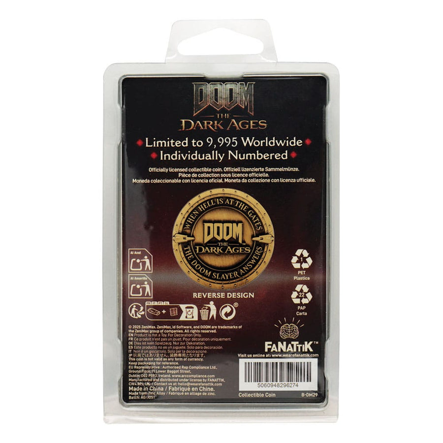 Doom: The Dark Ages Collectable Coin - The Happy Toy Store