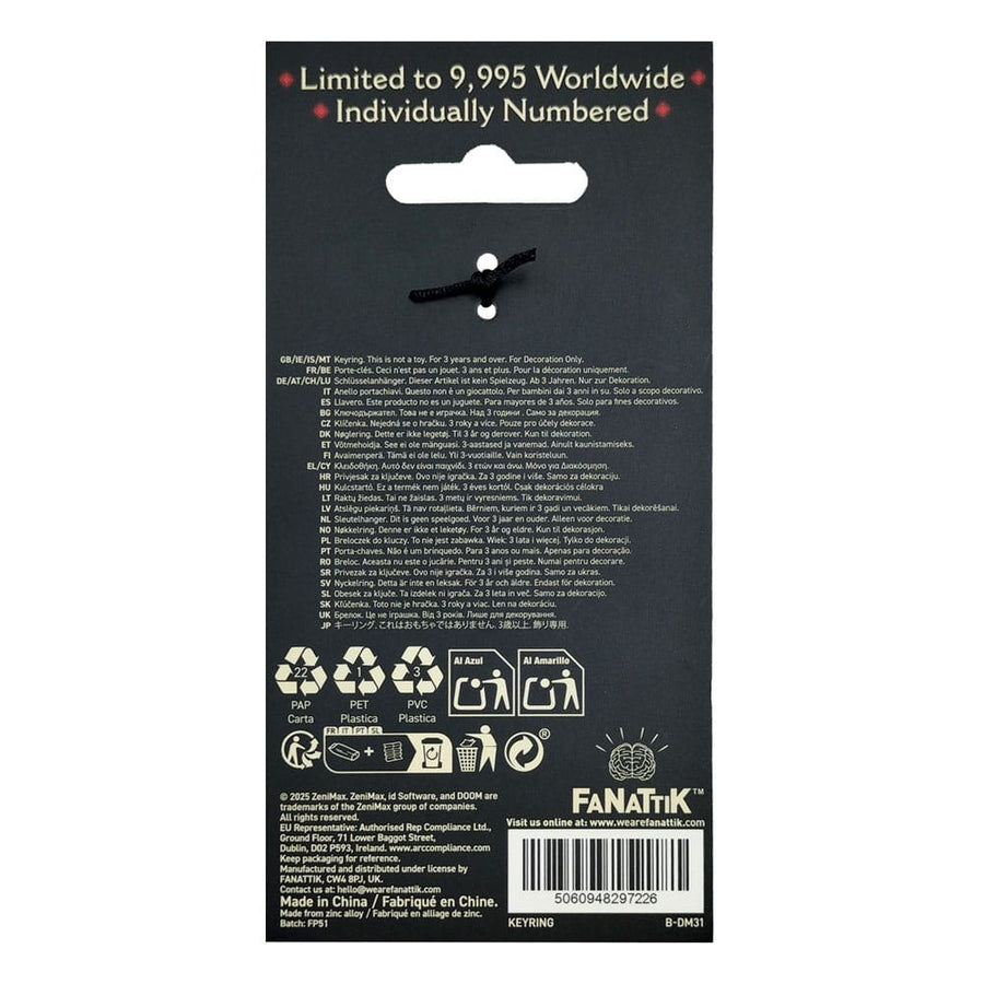 Doom: The Dark Ages Keychain Skull Crusher Limited Edition - The Happy Toy Store