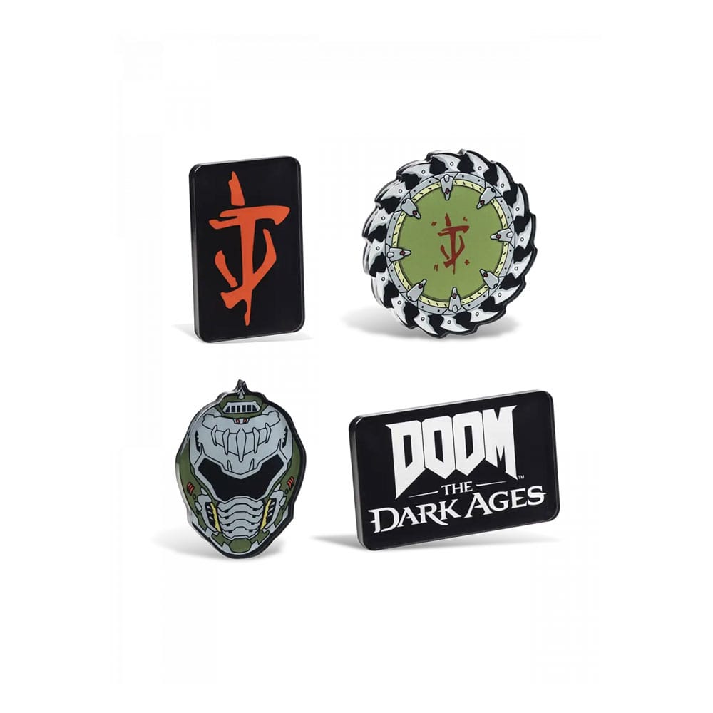 Doom The Dark Ages Magnet set Icons - The Happy Toy Store
