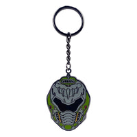 Doom The Dark Ages Metal Keychain Helmet - The Happy Toy Store
