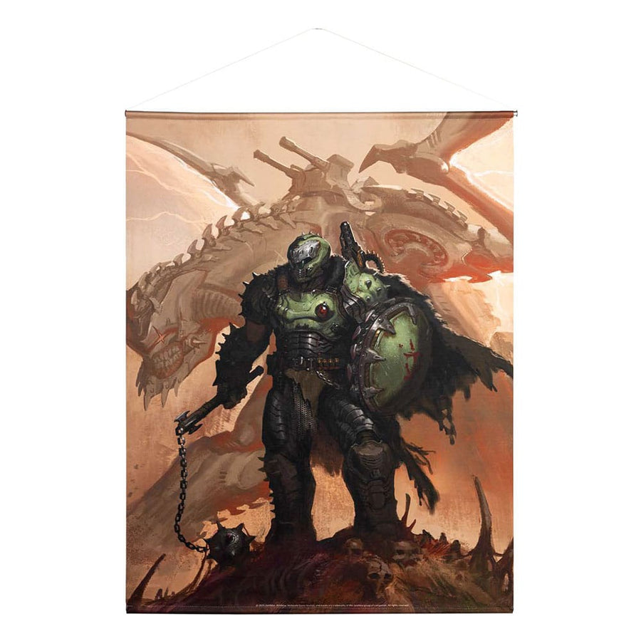 Doom The Dark Ages Poster Canvas Concept Art - The Happy Toy Store