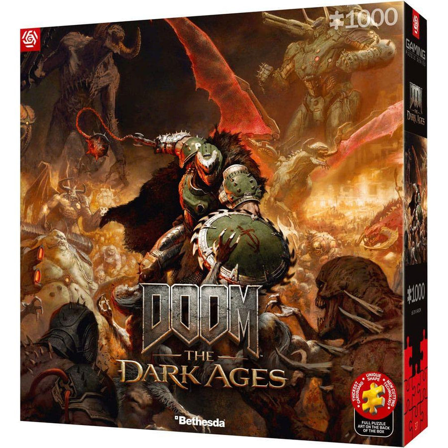 Doom The Dark Ages Puzzle Slayer's Rag (1000 pieces) - The Happy Toy Store