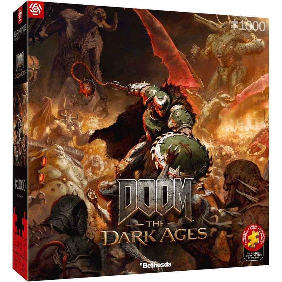 Doom The Dark Ages Puzzle Slayer's Rag (1000 pieces) - The Happy Toy Store