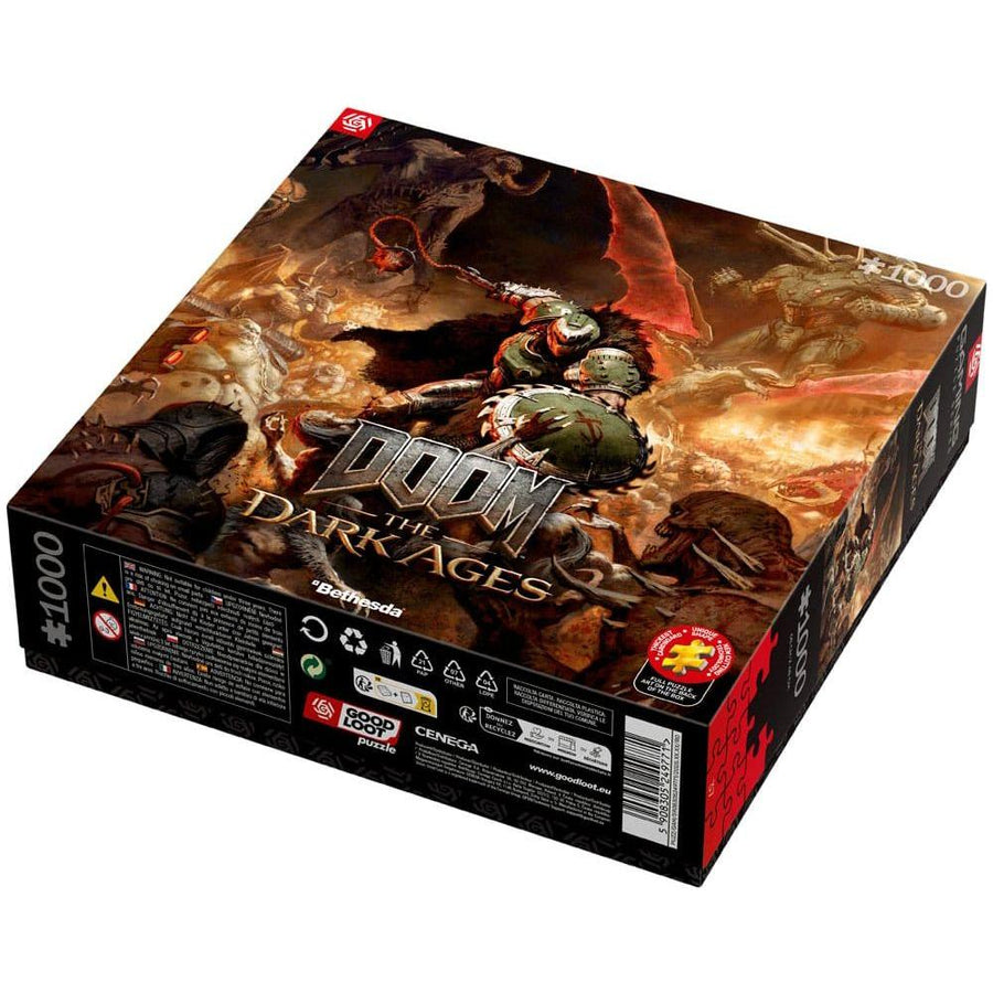 Doom The Dark Ages Puzzle Slayer's Rag (1000 pieces) - The Happy Toy Store