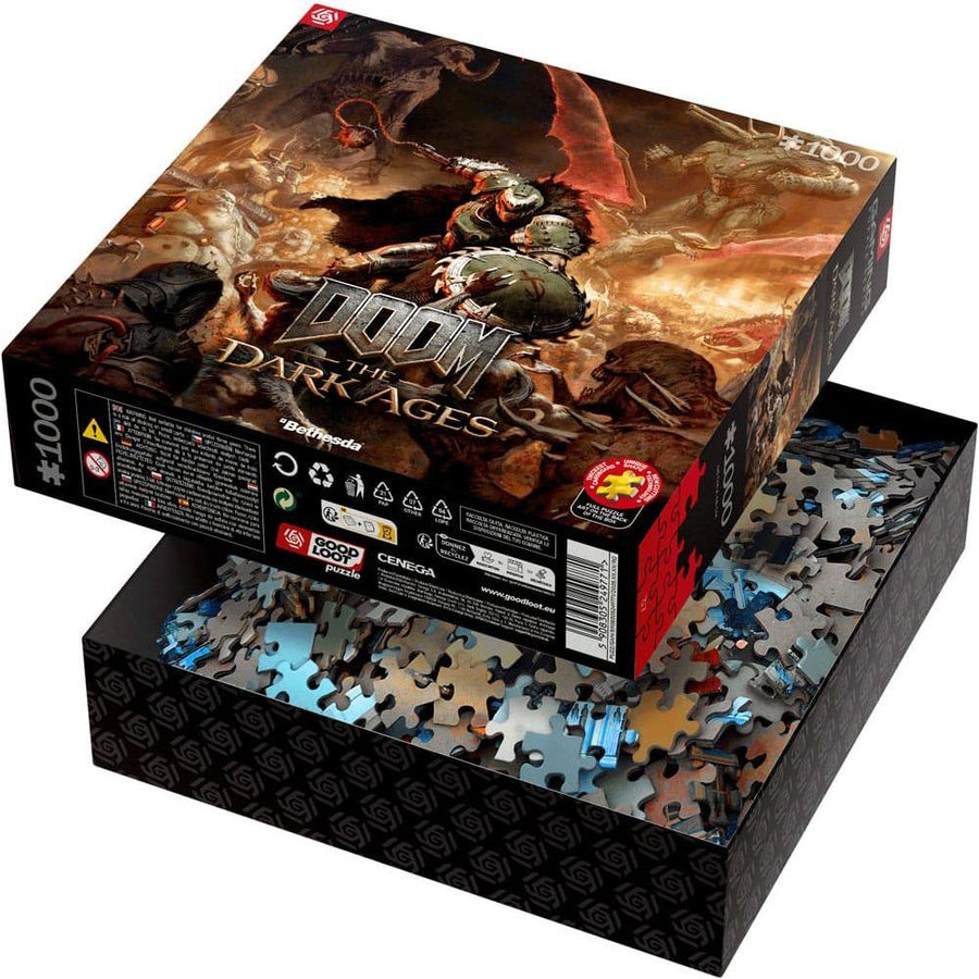 Doom The Dark Ages Puzzle Slayer's Rag (1000 pieces) - The Happy Toy Store