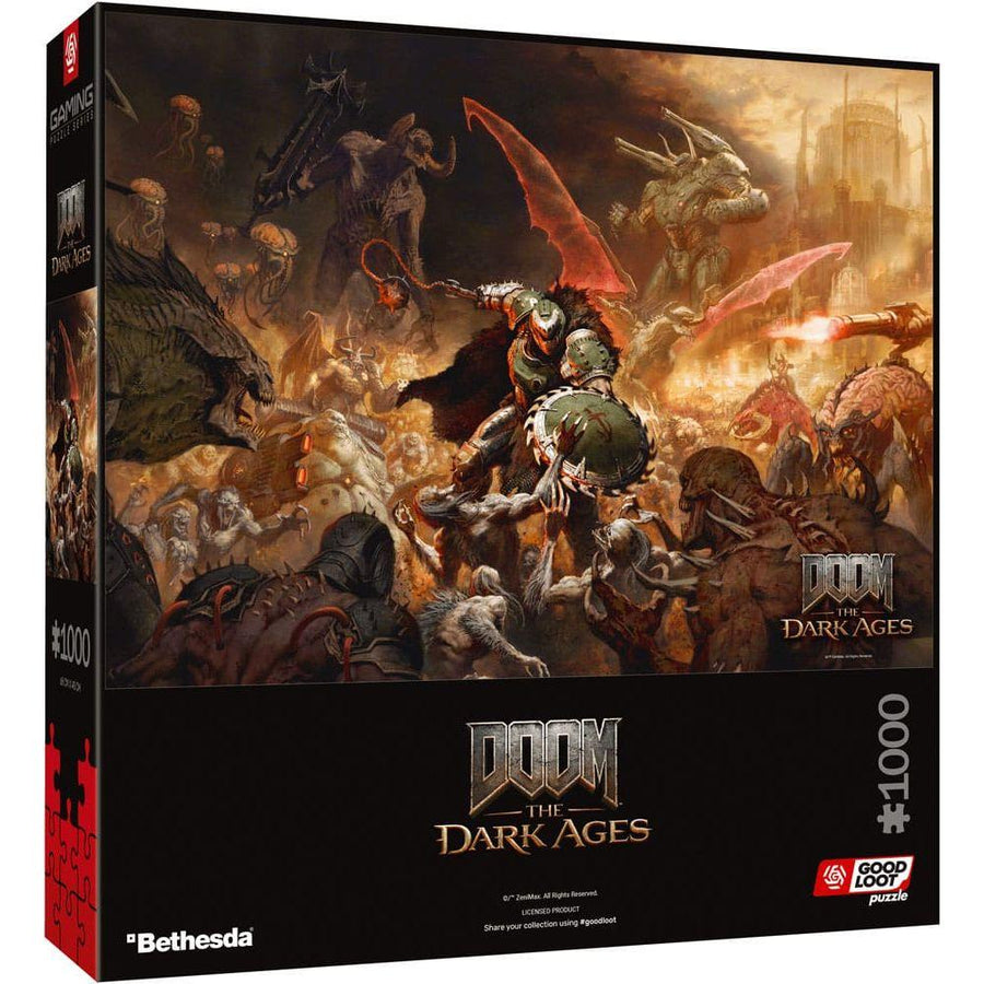 Doom The Dark Ages Puzzle Slayer's Rag (1000 pieces) - The Happy Toy Store
