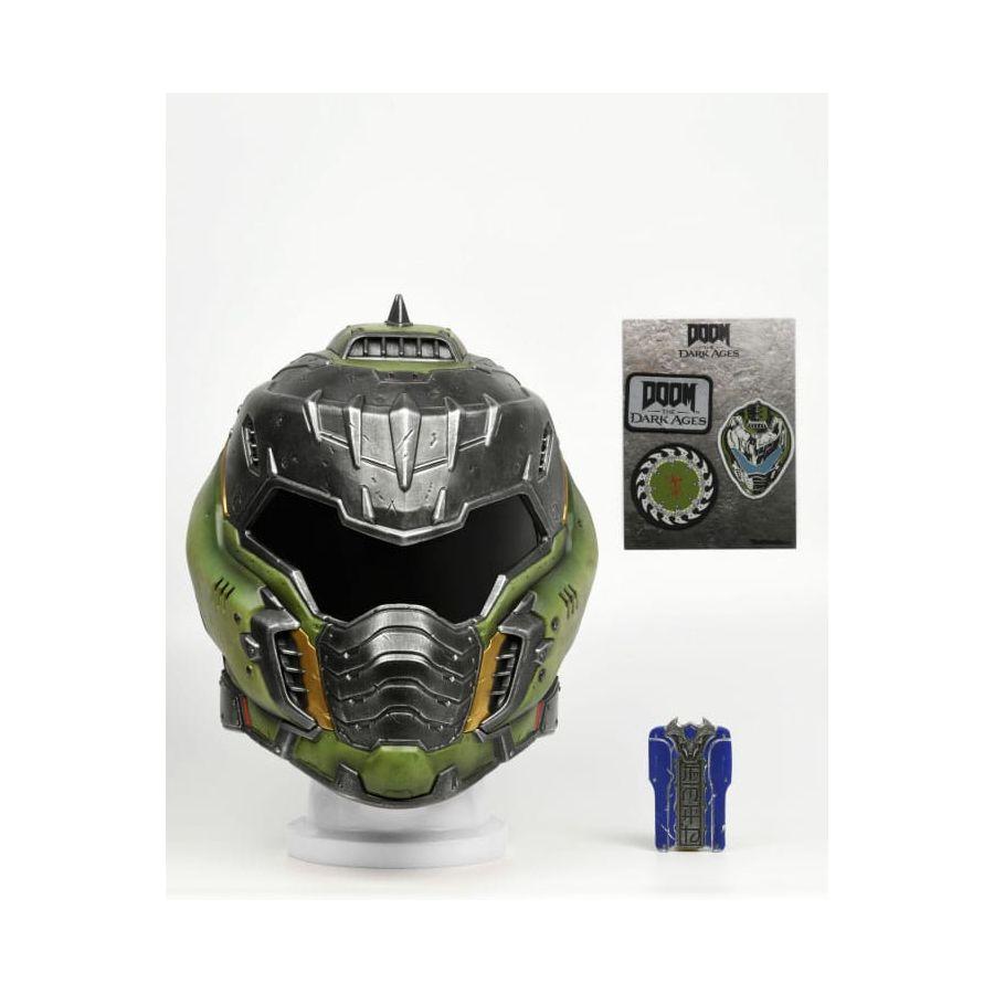 Doom The Dark Ages Replica Helmet Doom Slayer 36 cm - The Happy Toy Store