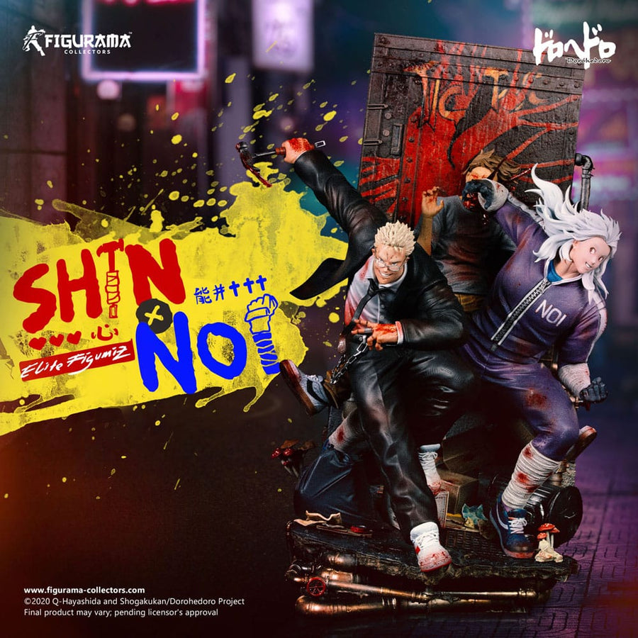 Dorohedoro Elite FigumiZ Elite 1/8 Shin & Noi Elite 39 cm - The Happy Toy Store