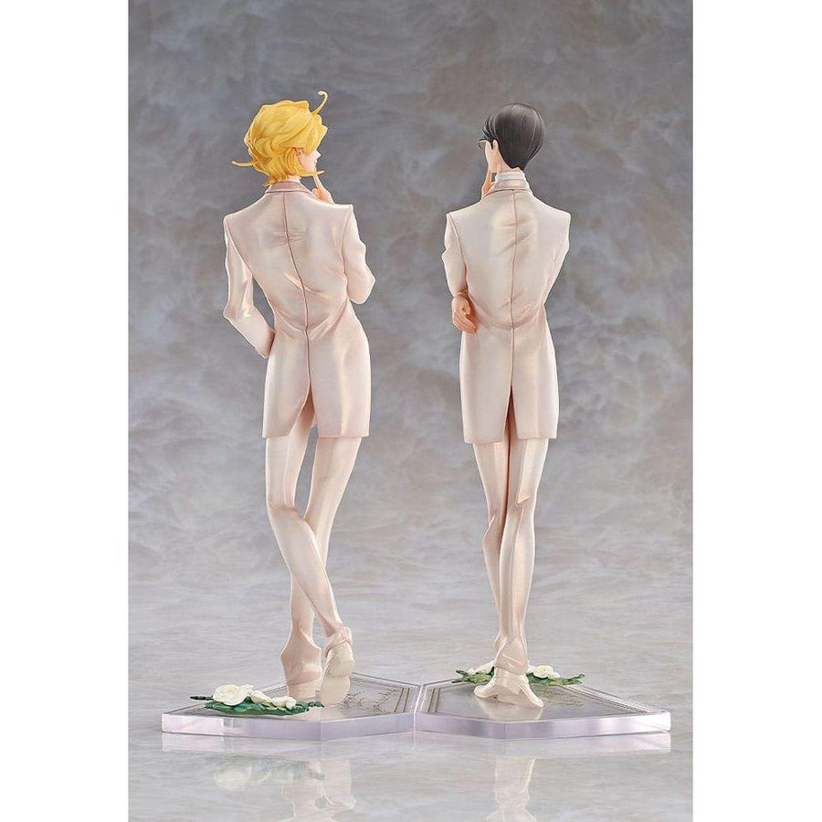 Doukyusei PVC Statues 2 - Pack 1/7 Hikaru Kusakabe & Licht Sajo: Wedding Ver. 24 cm - The Happy Toy Store