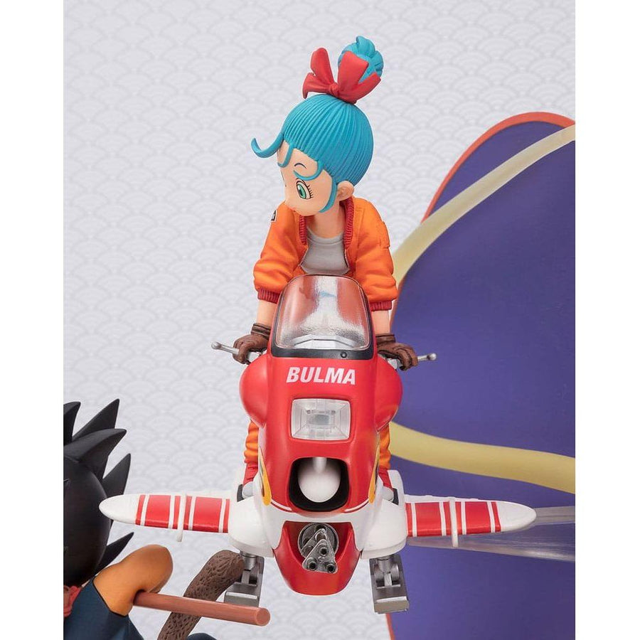 Dragon Ball Figuarts ZERO PVC Statue Son Goku & Bulma 18 cm - The Happy Toy Store