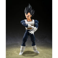 Dragon Ball S.H. Figuarts Action Figure Vegeta Old Battle Clothes 14 cm - The Happy Toy Store